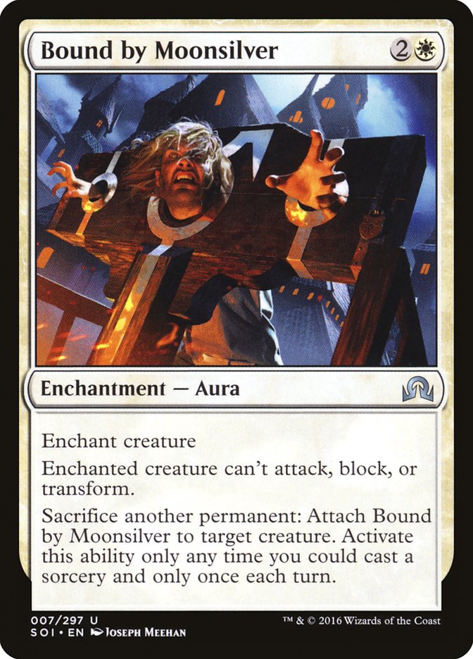 Bound by Moonsilver - (Foil): Shadows over Innistrad