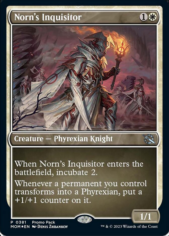 Norn's Inquisitor (Promo Pack) (March of the Machine): March of the Machine