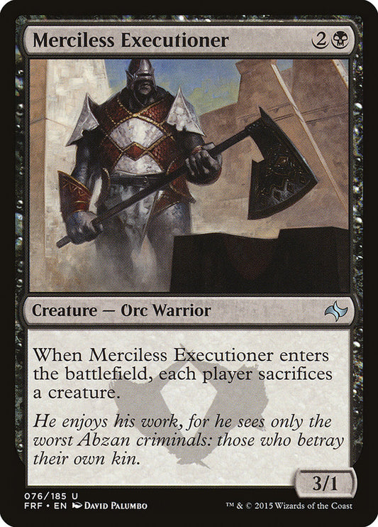 Merciless Executioner: Fate Reforged