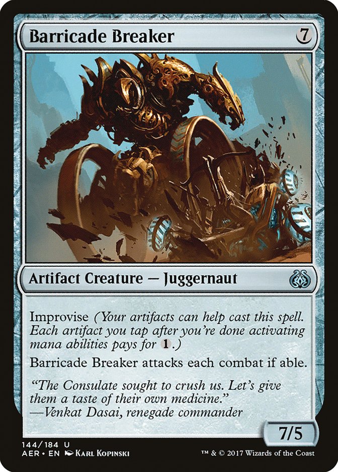 Barricade Breaker - (Foil): Aether Revolt