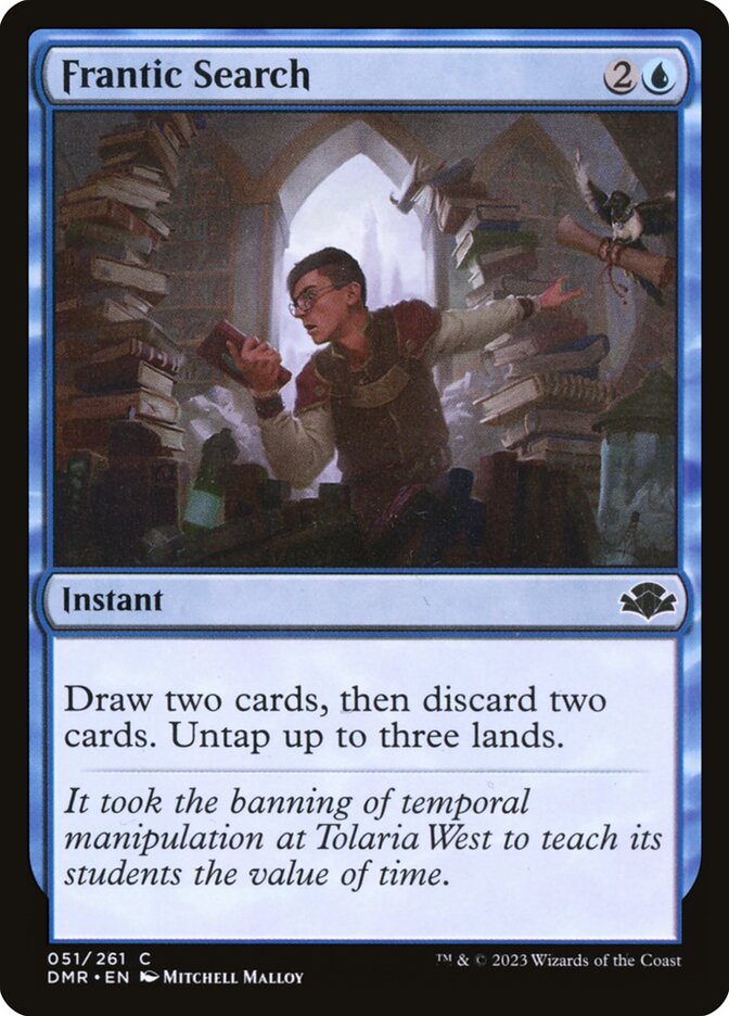Frantic Search: Dominaria Remastered