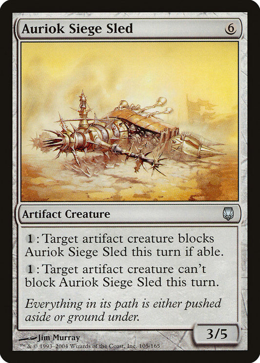 Auriok Siege Sled: Darksteel