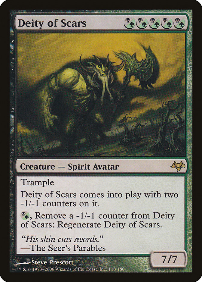 Deity of Scars - (Foil): Eventide
