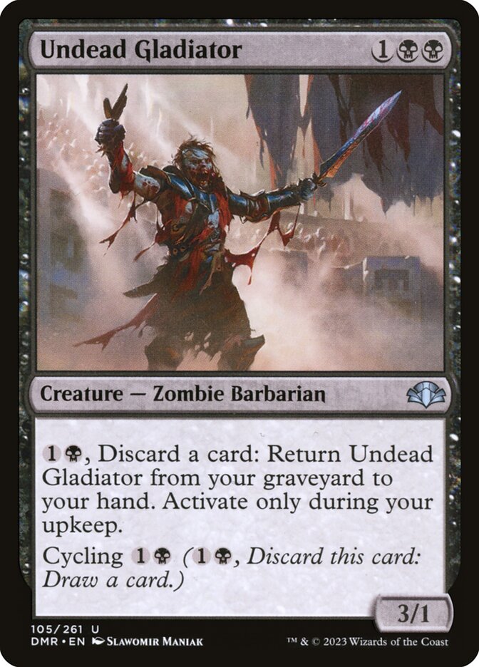 Undead Gladiator: Dominaria Remastered