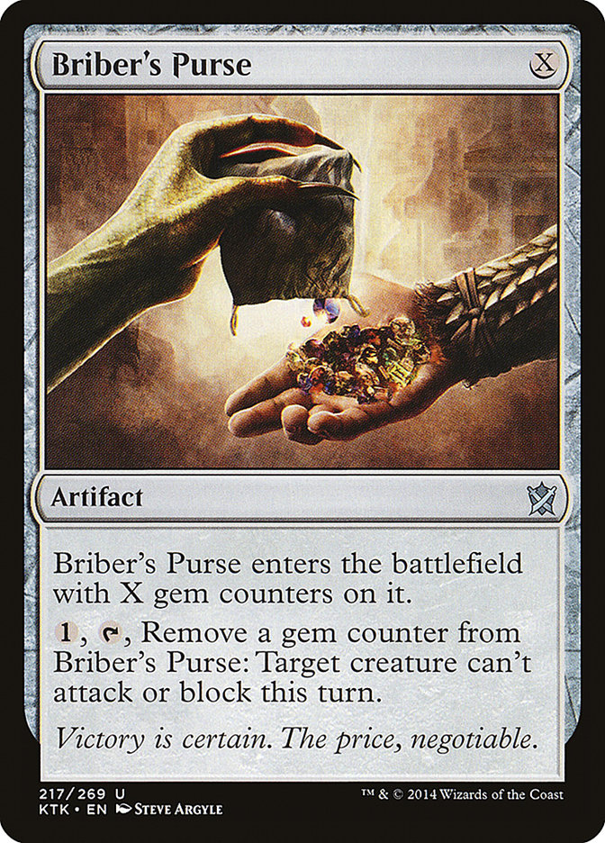 Briber's Purse - (Foil): Khans of Tarkir