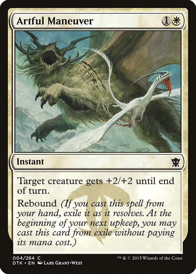 Artful Maneuver - (Foil): Dragons of Tarkir