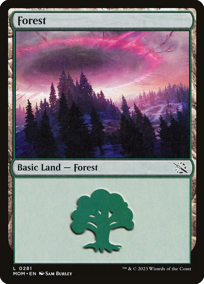 Forest (#281) (Regular Art) - (Foil): March of the Machine