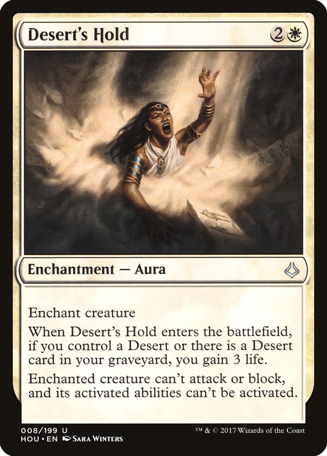 Desert's Hold - (Foil): Hour of Devastation