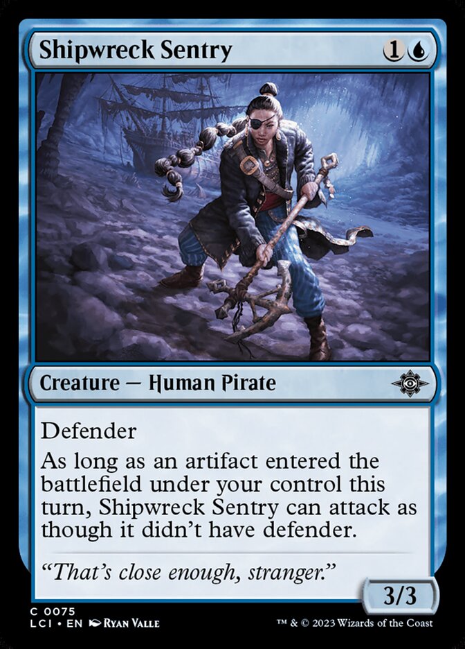 Shipwreck Sentry: Lost Caverns of Ixalan