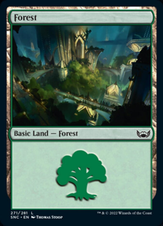 Forest (#271) - (Foil): Streets of New Capenna