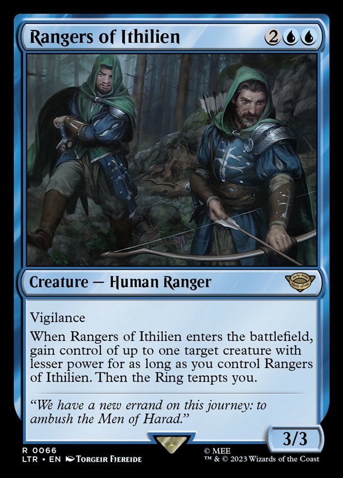 Rangers of Ithilien - (Foil): The Lord of the Rings: Tales of Middle-earth