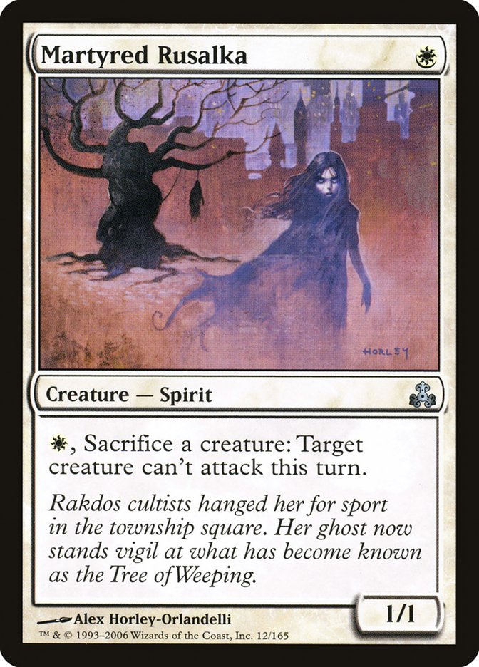 Martyred Rusalka - (Foil): Guildpact