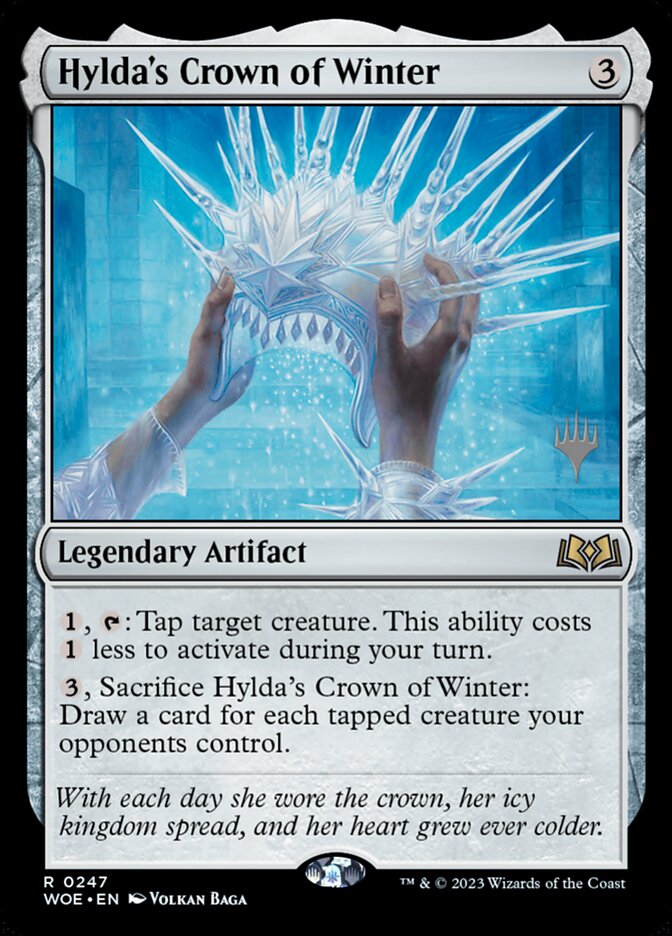 Hylda's Crown of Winter (Promo Pack) (Wilds of Eldraine): Wilds of Eldraine Promos