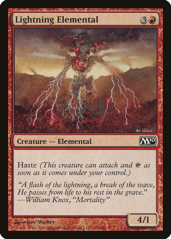 Lightning Elemental: Magic 2010