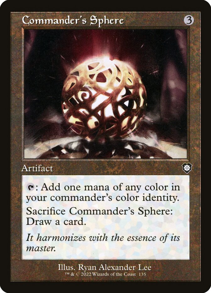 Commander's Sphere (Retro Frame): The Brothers' War Commander
