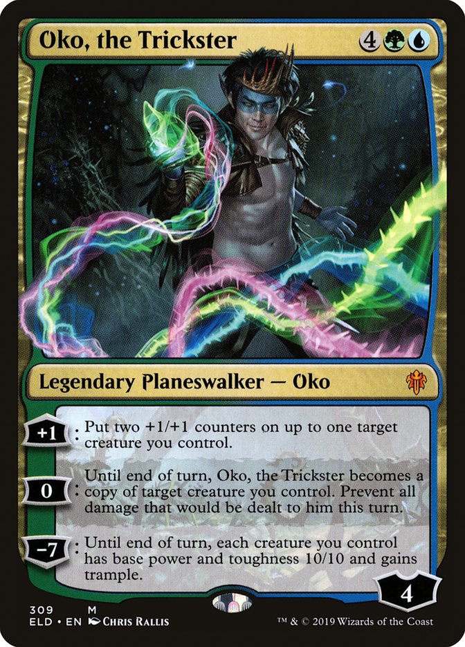 Oko, the Trickster (Planeswalker Deck) - (Foil): Throne of Eldraine