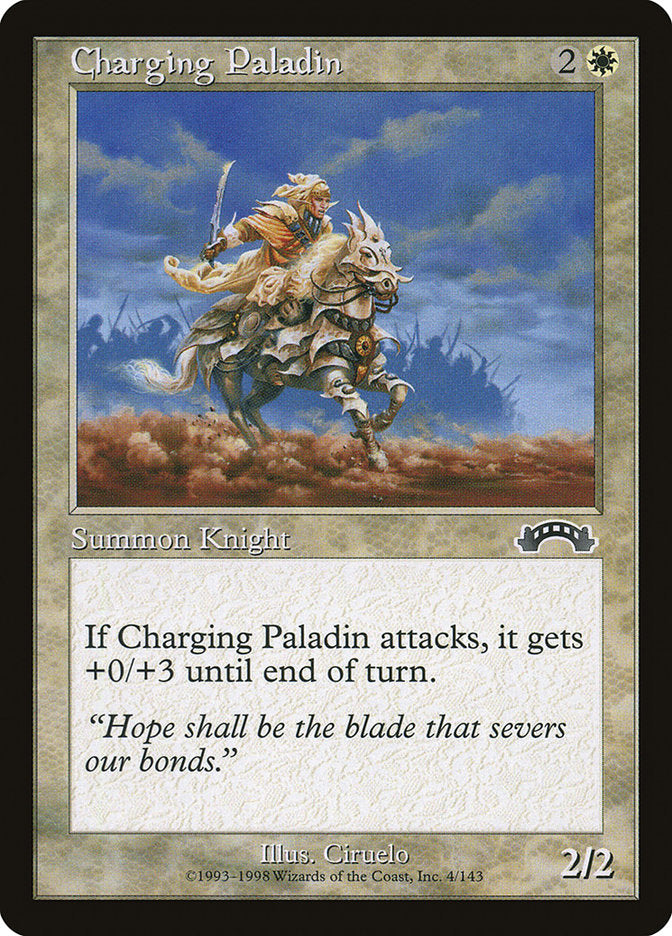 Charging Paladin: Exodus