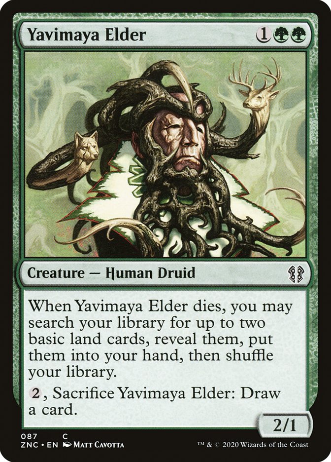 Yavimaya Elder: Zendikar Rising Commander