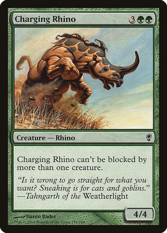Charging Rhino: Conspiracy