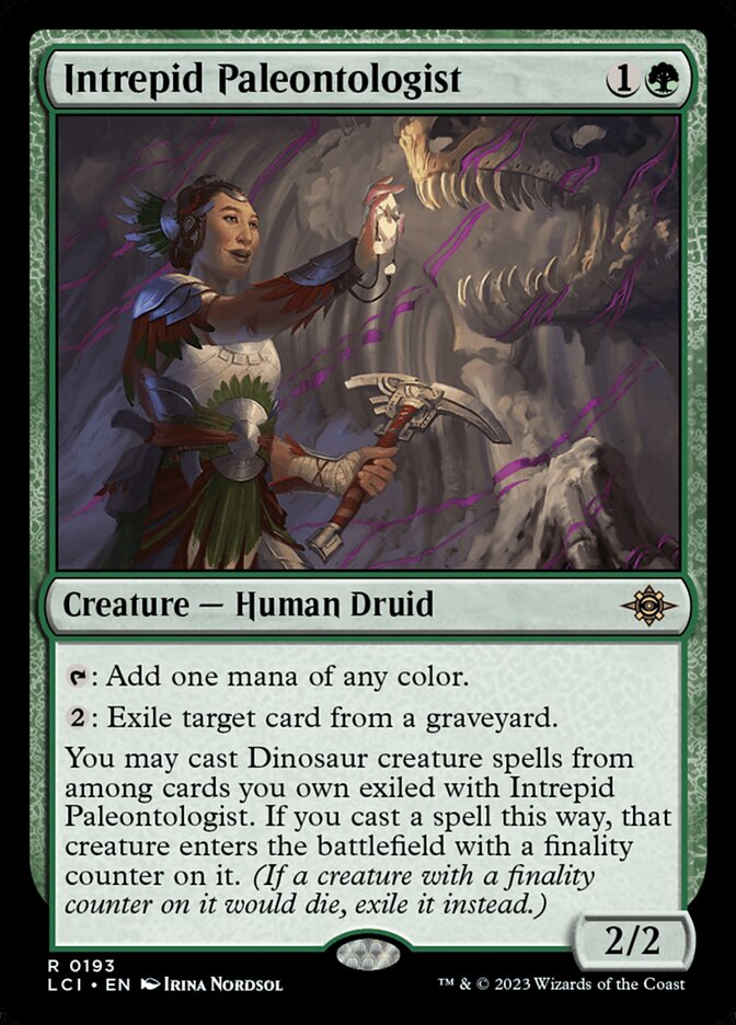 Intrepid Paleontologist - (Foil): Lost Caverns of Ixalan