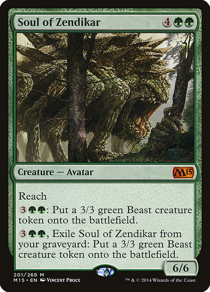 Soul of Zendikar - (Foil): Magic 2015