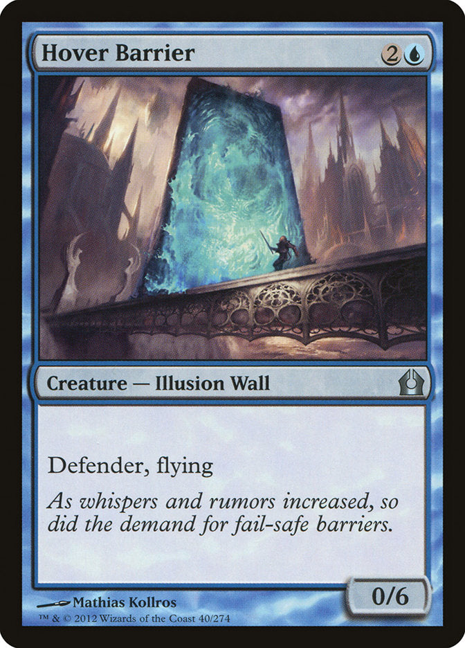 Hover Barrier - (Foil): Return to Ravnica
