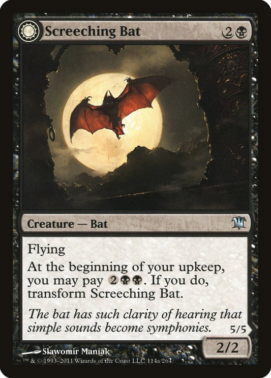 Screeching Bat // Stalking Vampire: Innistrad