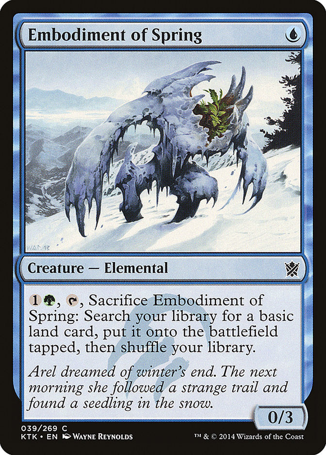 Embodiment of Spring - (Foil): Khans of Tarkir