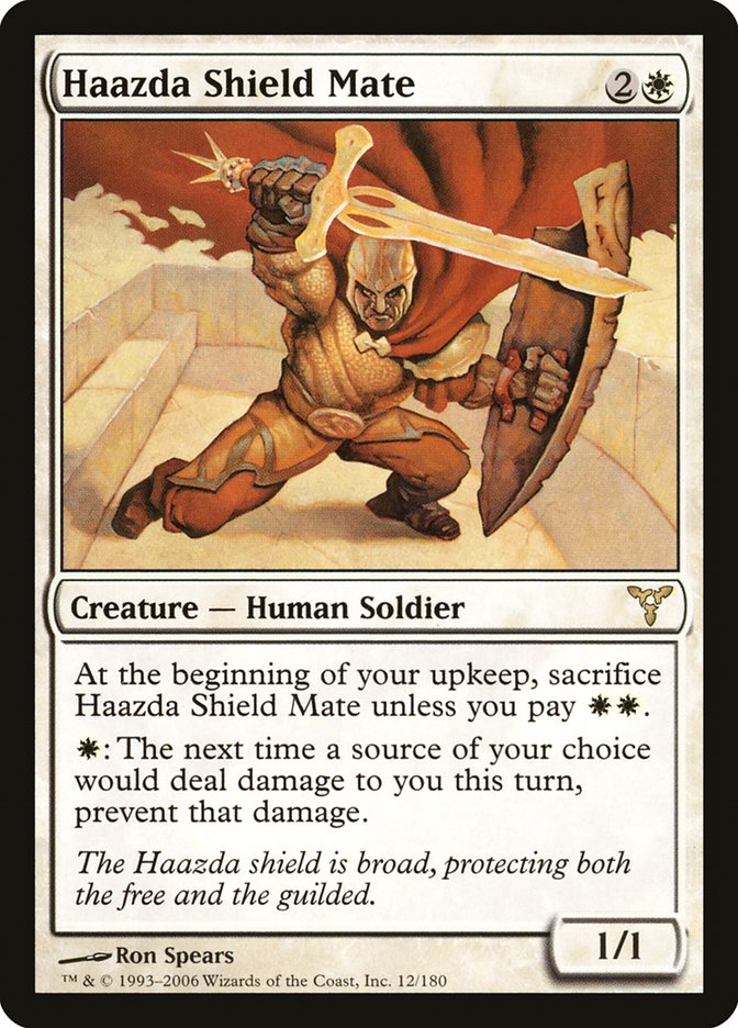 Haazda Shield Mate - (Foil): Dissension
