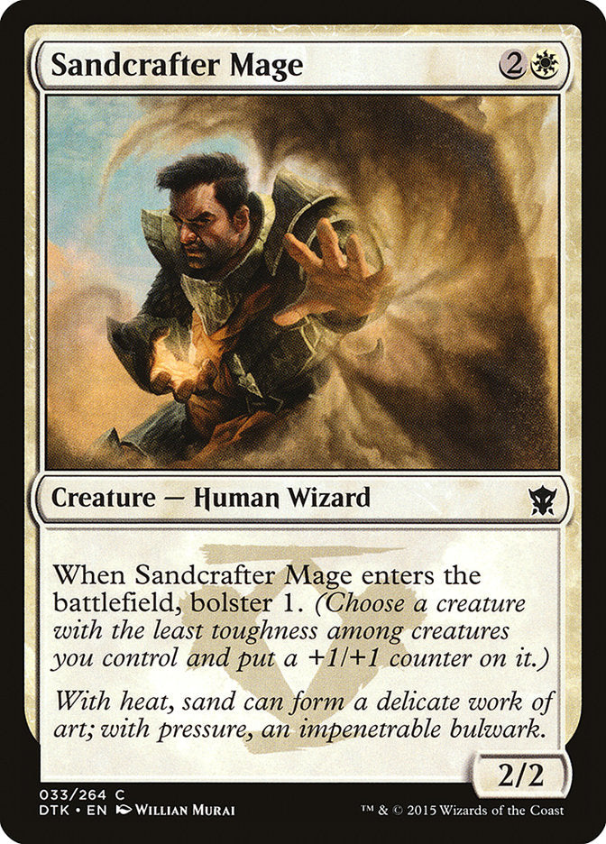 Sandcrafter Mage - (Foil): Dragons of Tarkir