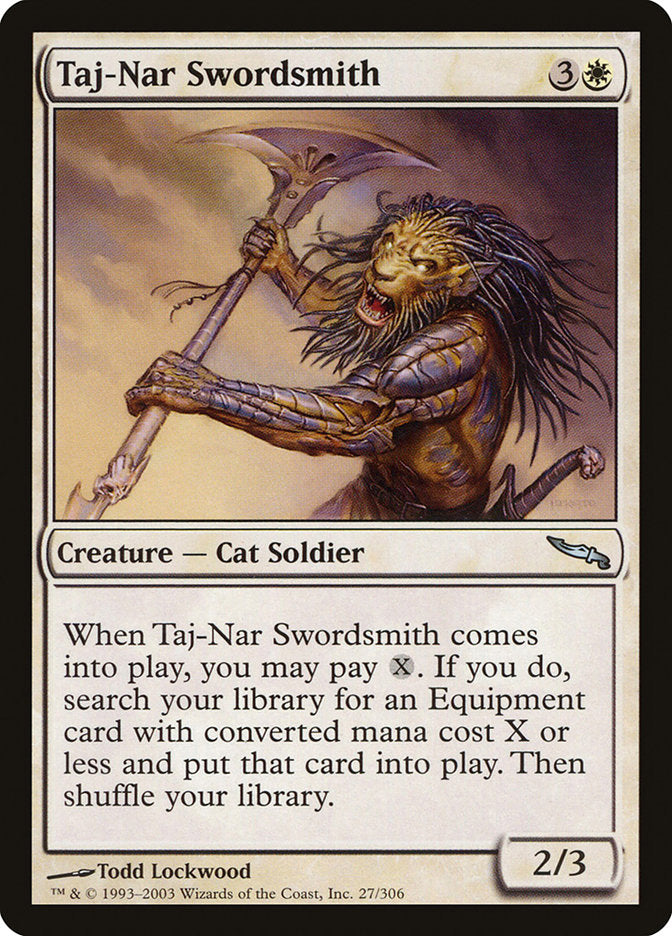 Taj-Nar Swordsmith - (Foil): Mirrodin