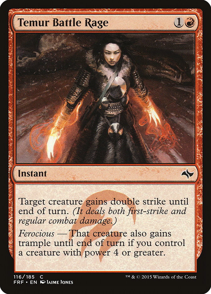 Temur Battle Rage: Fate Reforged