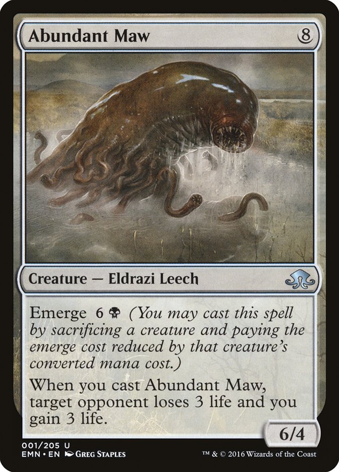 Abundant Maw: Eldritch Moon