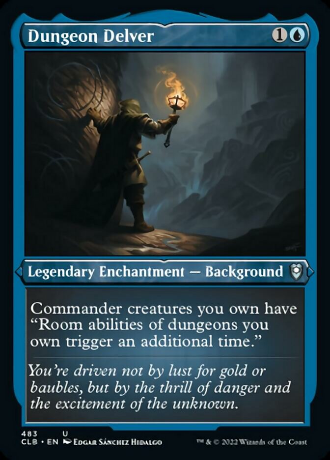Dungeon Delver (Foil Etched) - (Foil): Commander Legends: Battle for Baldur's Gate