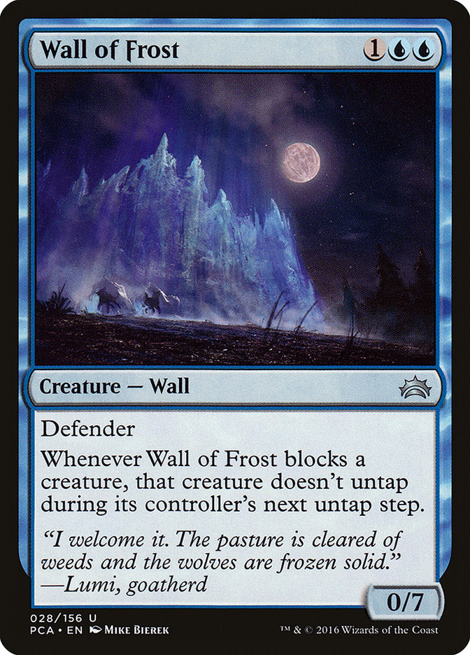 Wall of Frost: Planechase Anthology