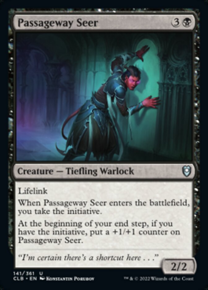 Passageway Seer - (Foil): Commander Legends: Battle for Baldur's Gate