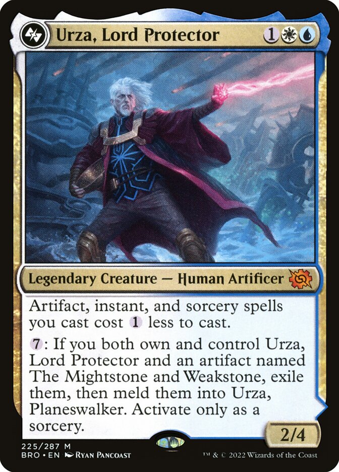 Urza, Lord Protector // Urza, Planeswalker (Top): The Brothers' War