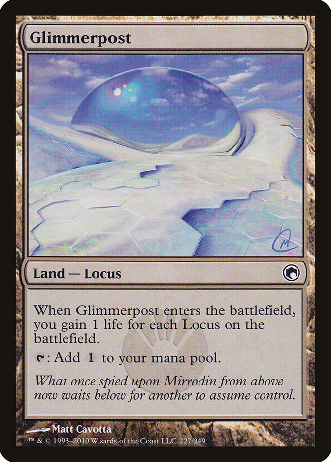 Glimmerpost: Scars of Mirrodin