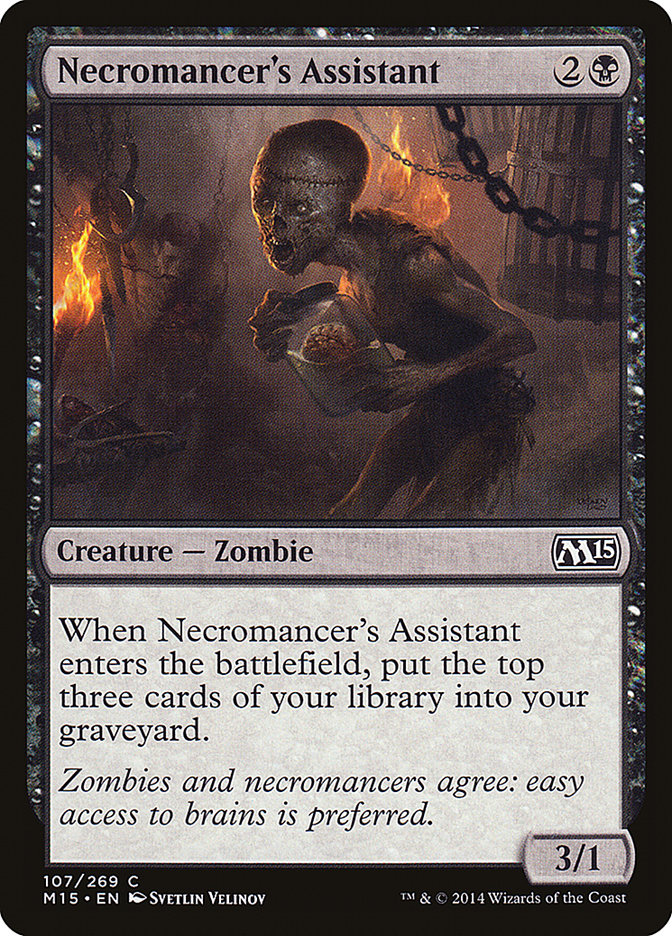 Necromancer's Assistant - (Foil): Magic 2015
