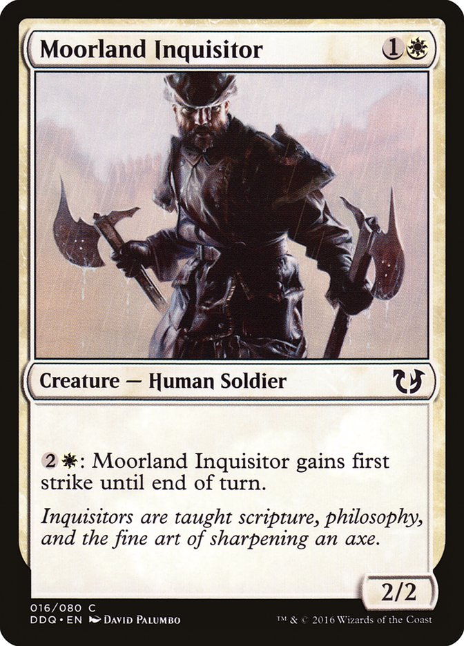 Moorland Inquisitor: Duel Decks: Blessed vs. Cursed