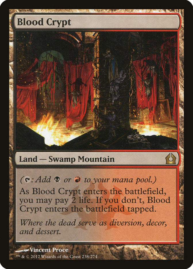 Blood Crypt - (Foil): Return to Ravnica