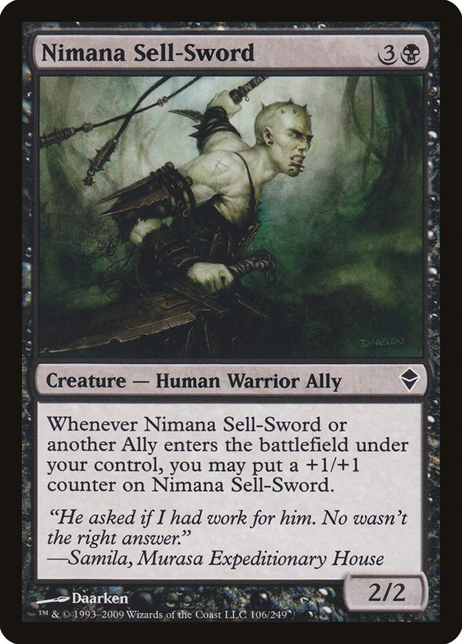 Nimana Sell-Sword: Zendikar