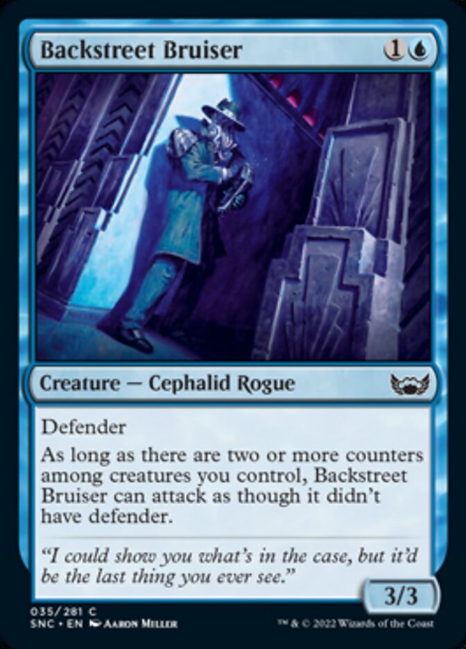 Backstreet Bruiser - (Foil): Streets of New Capenna