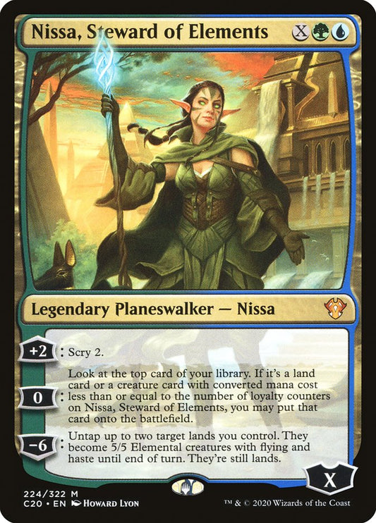 Nissa, Steward of Elements: Commander 2020