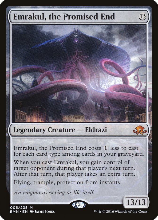 Emrakul, the Promised End - (Foil): Eldritch Moon