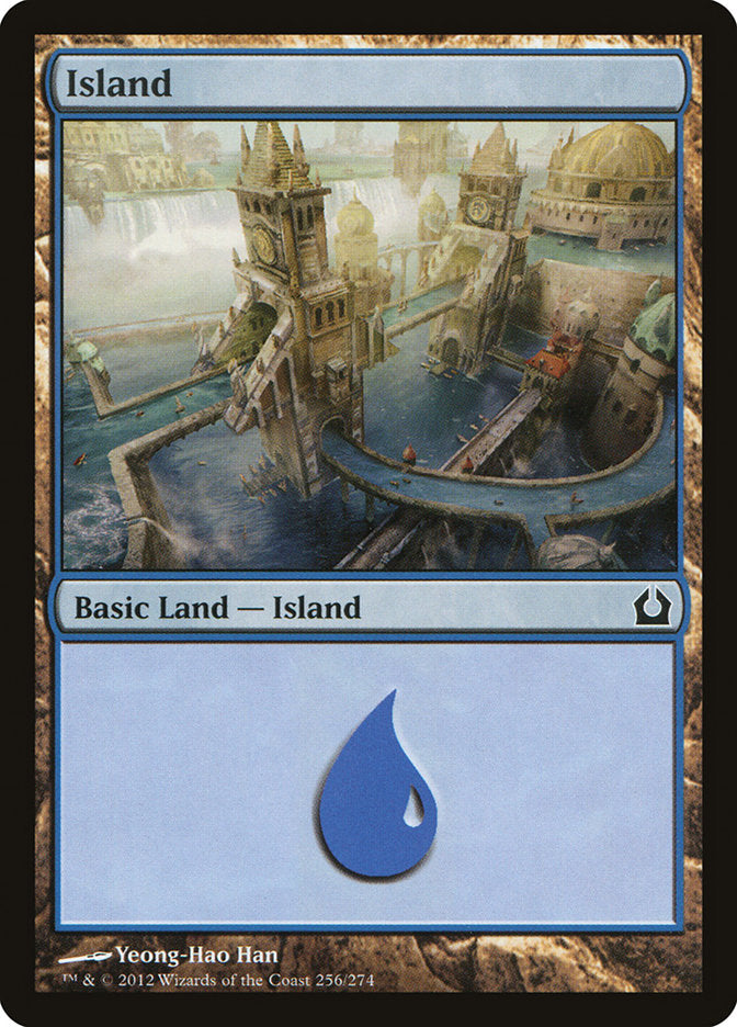 Island (#256) - (Foil): Return to Ravnica