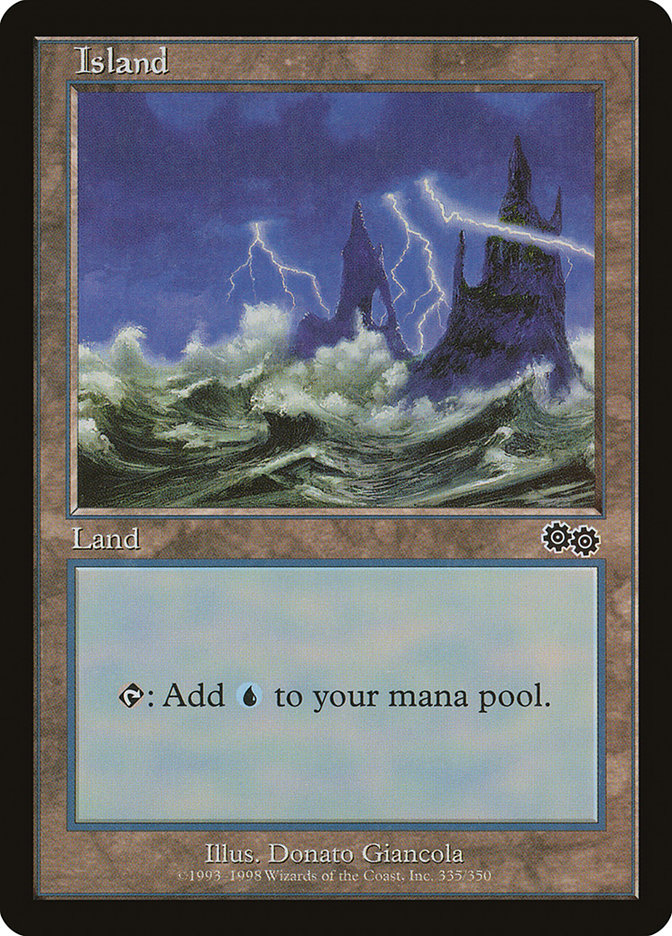 Island (#335): Urza's Saga