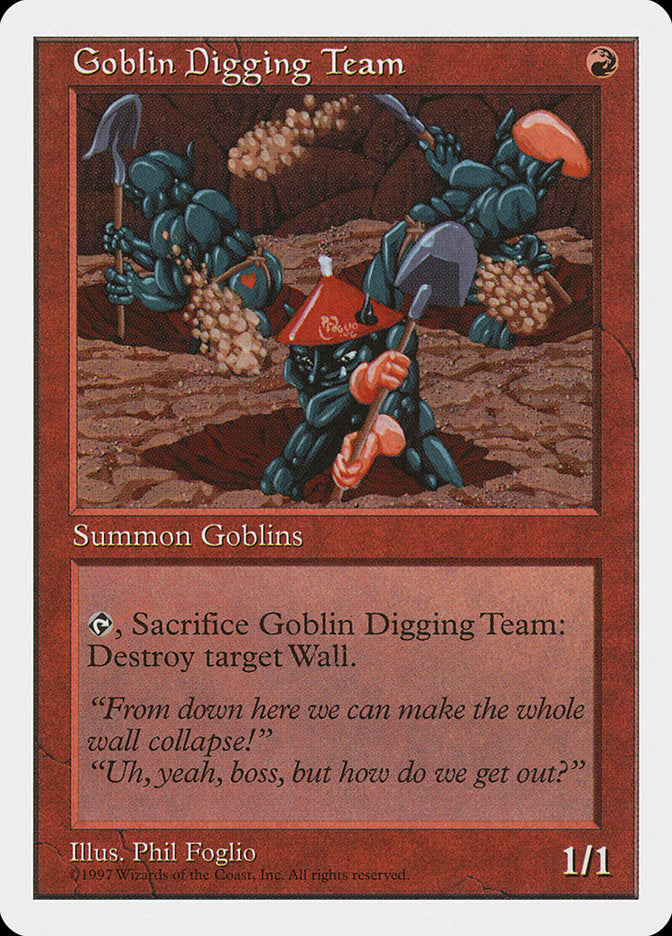 Goblin Digging Team: Fifth Edition