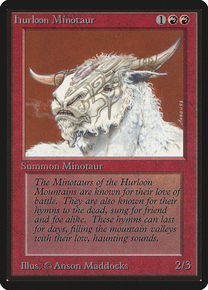 Hurloon Minotaur: Limited Edition Beta