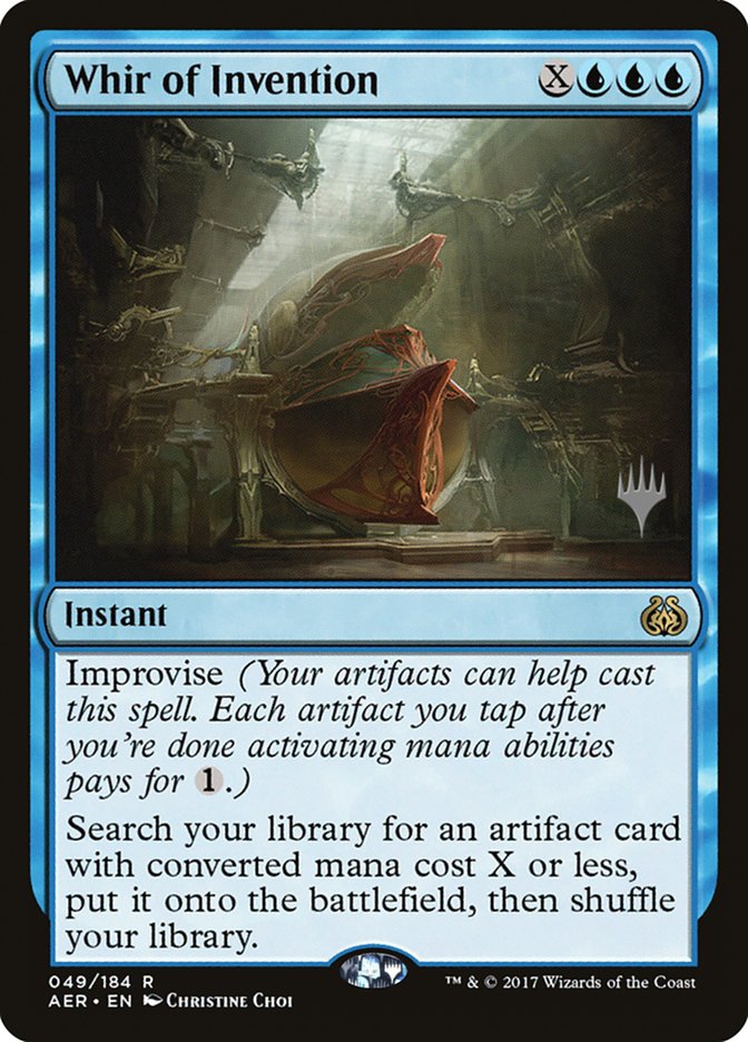 Whir of Invention (Promo Pack) (Aether Revolt): Aether Revolt Promos